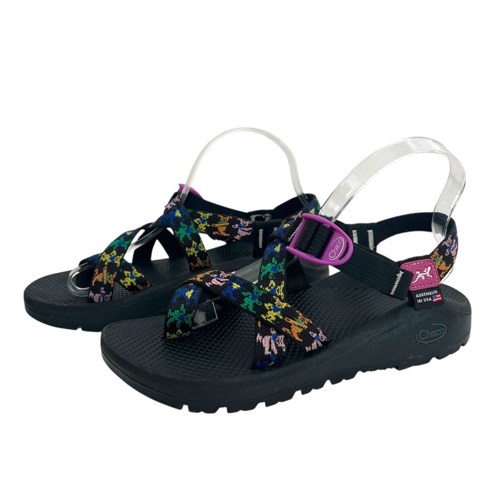 Chaco Z2 Grateful Dead Dancing Bears Limited Edition Sandals Women Size 8 - Picture 2 of 14